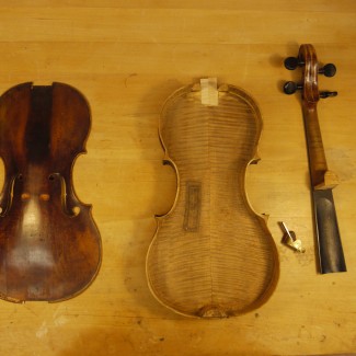 A violin restoration